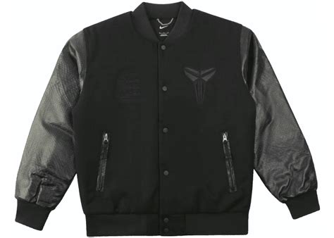 kobe bryant championship jacket replica|kobe bryant black mamba jacket.